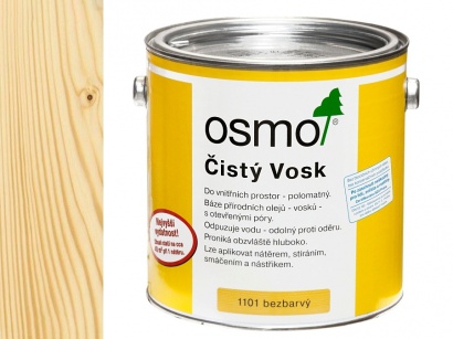 Čistý vosk Osmo pro exotické dřeviny bezbarvý 0,75l