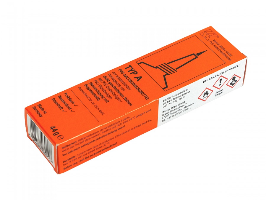 Svařování PVC za studena Tuba A 44 ml