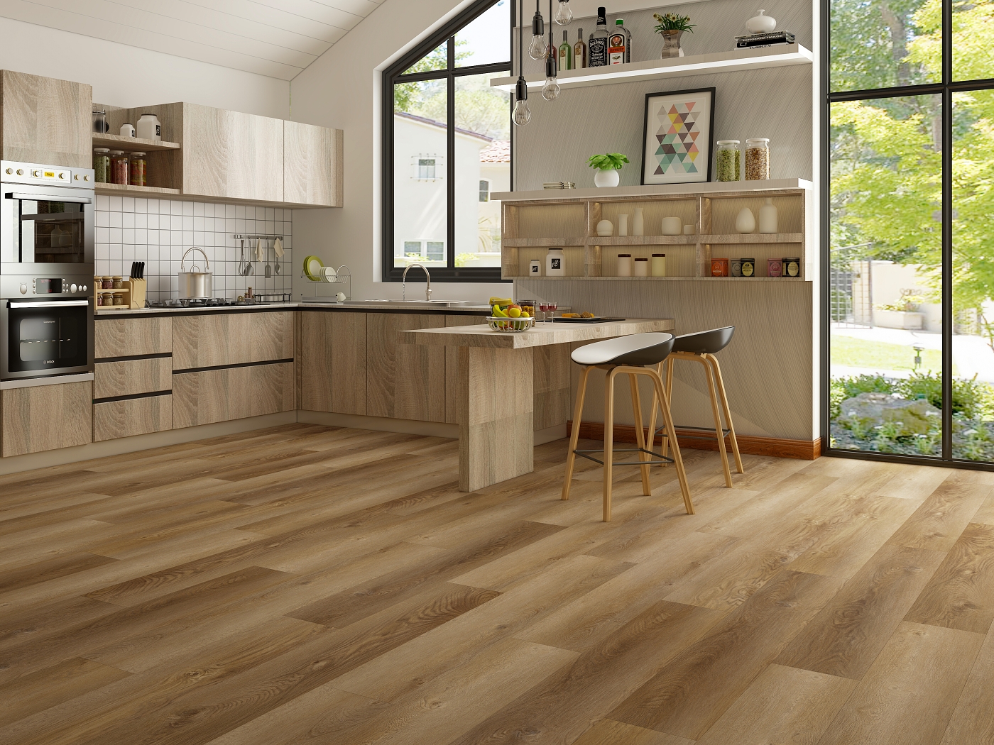 Hybridní vinylová podlaha Zenith EPC Ambra 6,5 mm