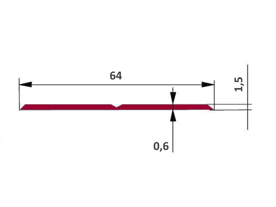 Fatra soklová PVC lišta 1363-872 hnědá – měkká, voděodolná, 32 × 32 mm (balení 40 m)