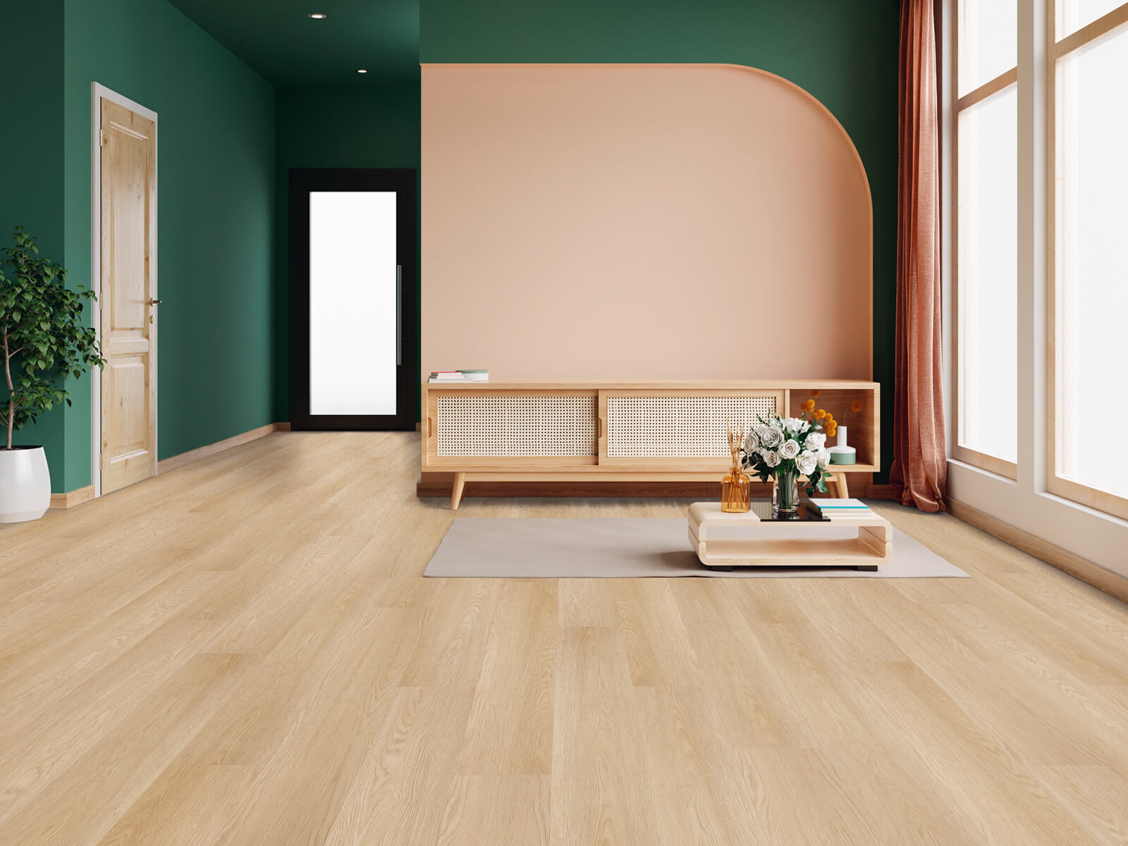 Vinylová podlaha lepená Thermofix PRO Wood Habr bílý