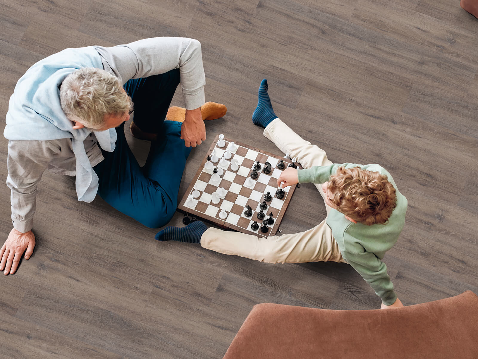 Vinylová podlaha lepená Thermofix PRO Wood Dub panama