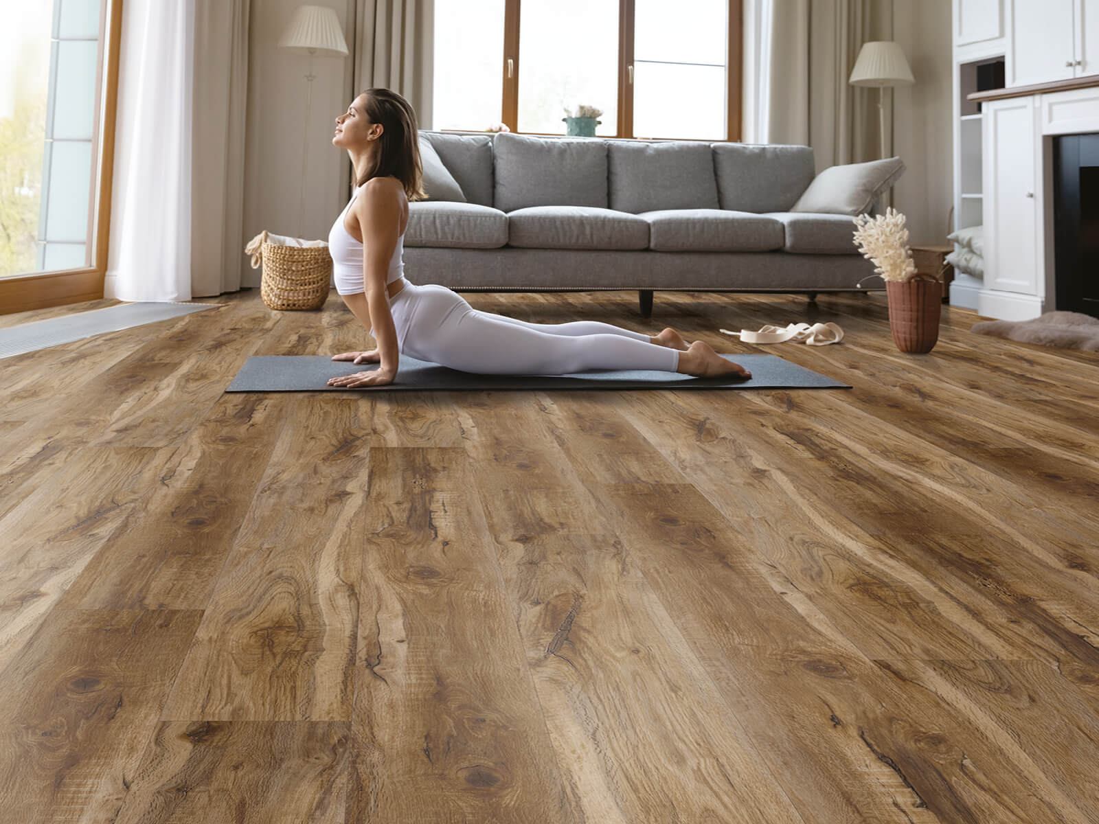 Vinylová podlaha Fatra Thermofix PRO Art Ořech lava