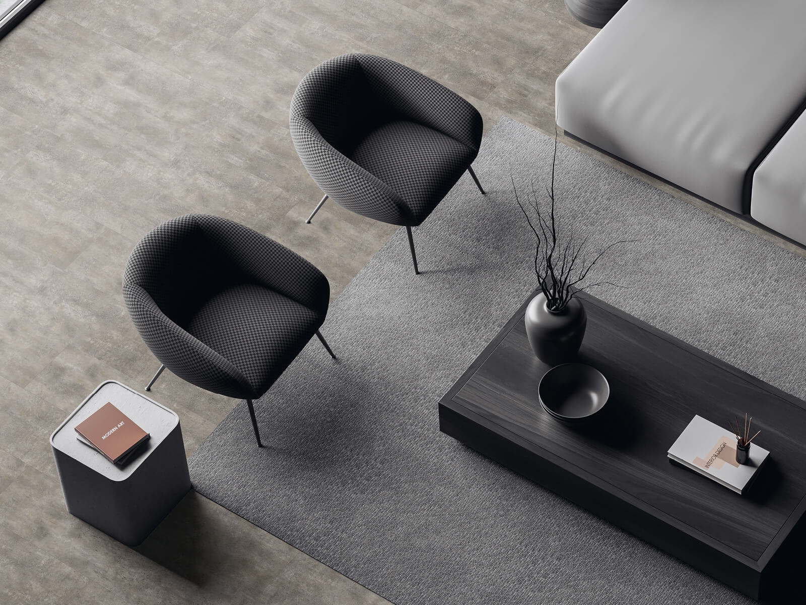 Vinylová podlaha lepená Thermofix PRO Stone Mramor rustic