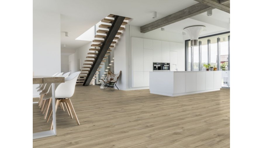 PVC podlaha Supratex Stamford Oak 611M, šíře 4 m