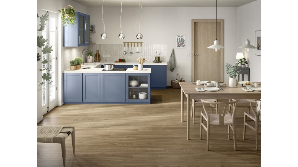 Hybridní podlaha Egger AquaDura+ Classic Akácie Seaview hnědá