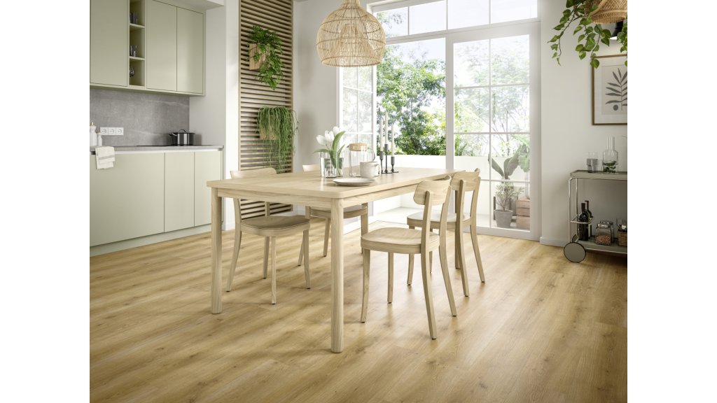 Hybridní podlaha Egger AquaDura+ Classic Dub Messina medový