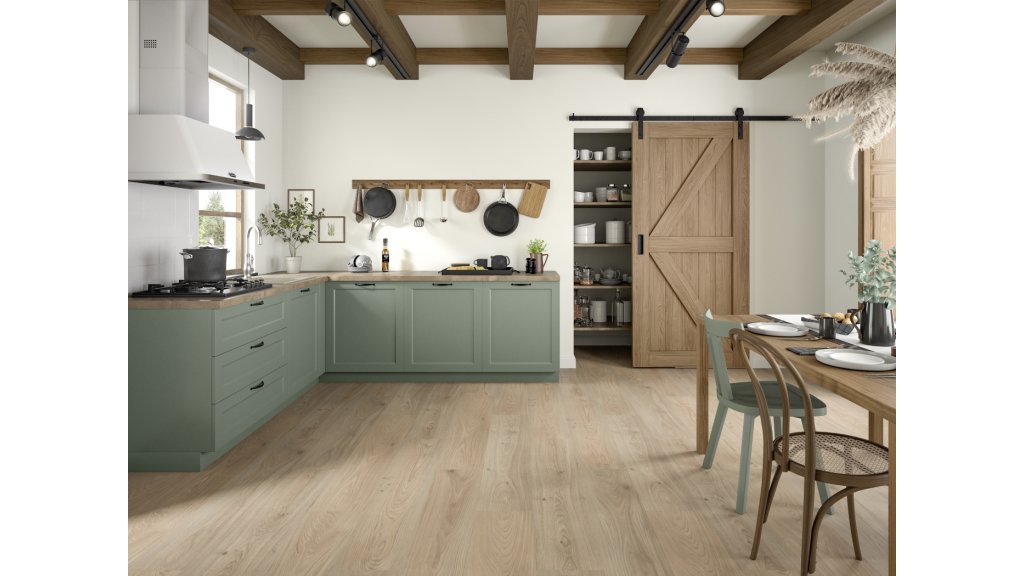 Hybridní podlaha Egger AquaDura+ Large Dub Lana přírodní