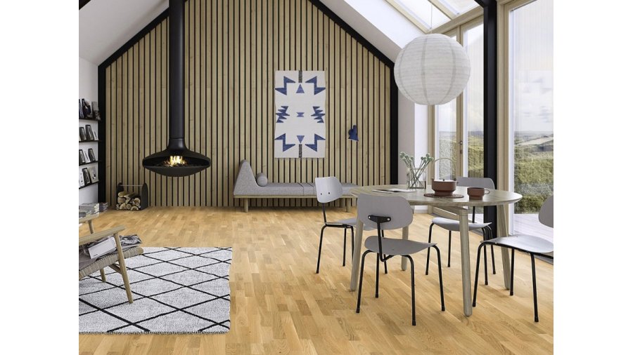 Dřevěná podlaha Designwood Dub Finale – 3-lamela, olej