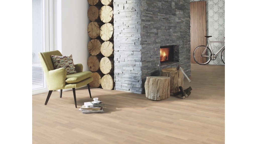 Dřevěná podlaha Dub Coral Finale – 3-lamela, olej Live Natural