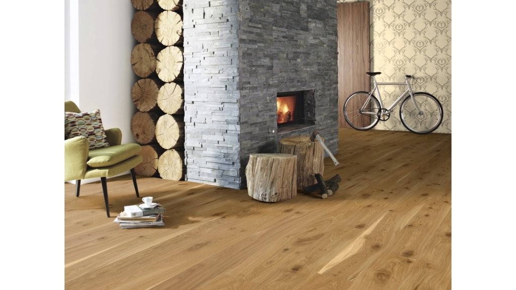 Dřevěná podlaha Arbor Dub Essence 2V olej 14/3,5 × 181 × 2200 mm