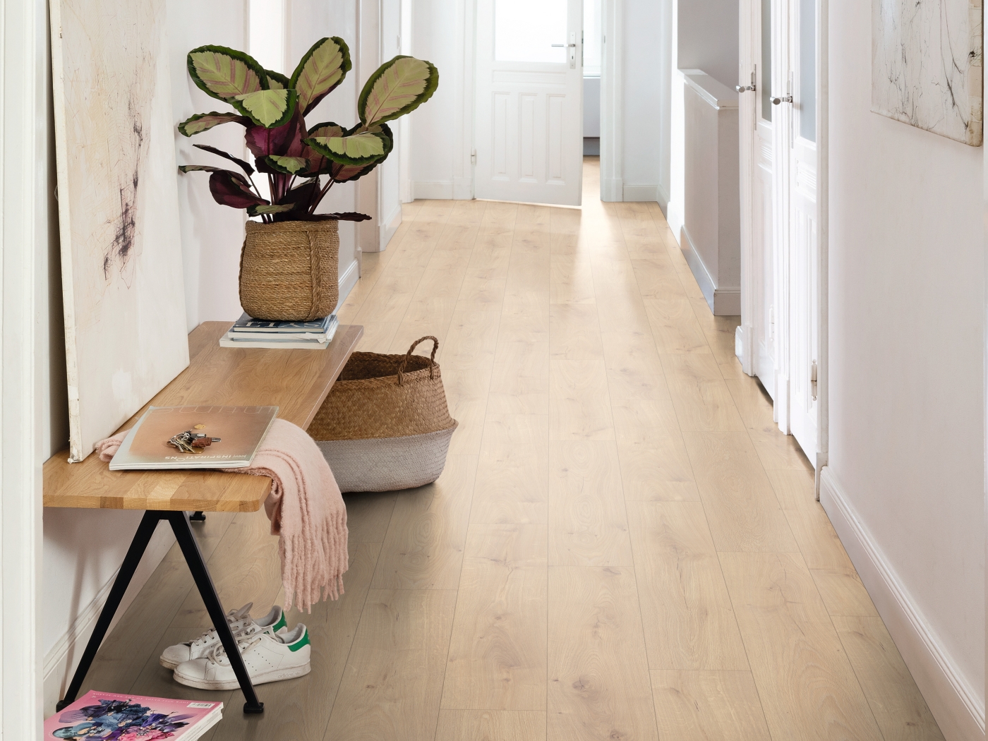 Laminátová podlaha Egger NatureSense Aqua Classic 32 Dub Florence světlý EL2138