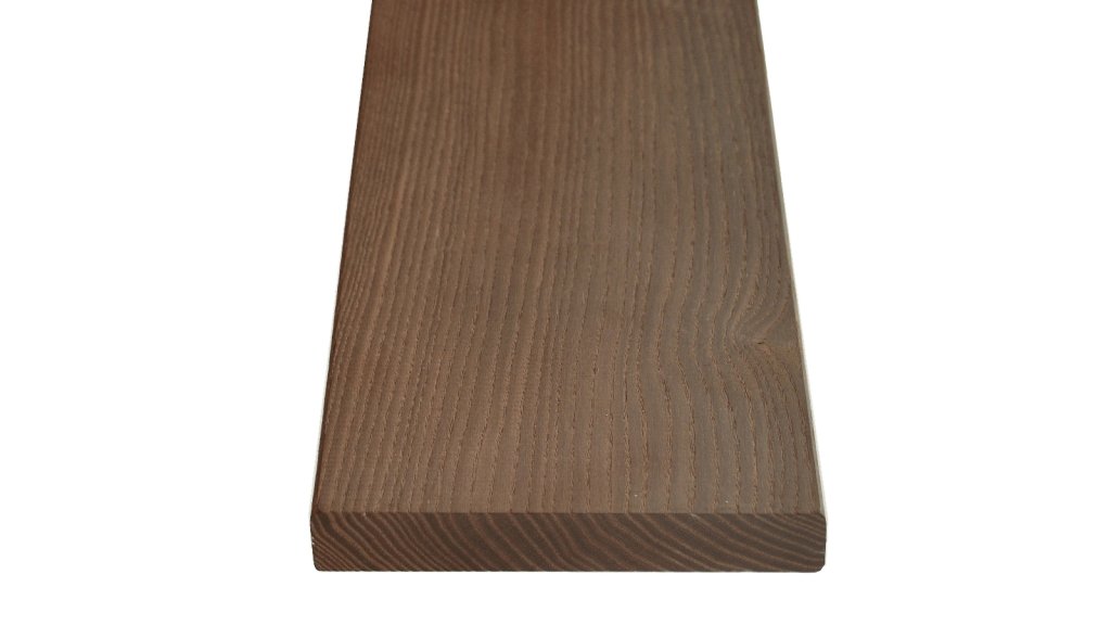Terasové prkno Jasan Thermowood 20 × 140 × 2700 mm – hladká strana