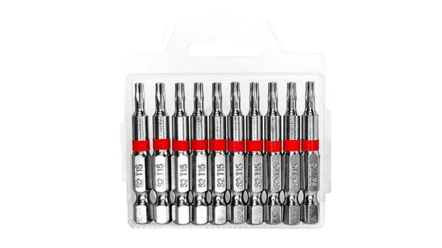 Bity niklované 50 mm / TX15 – 10 ks – MEX-TOOLS Hobby