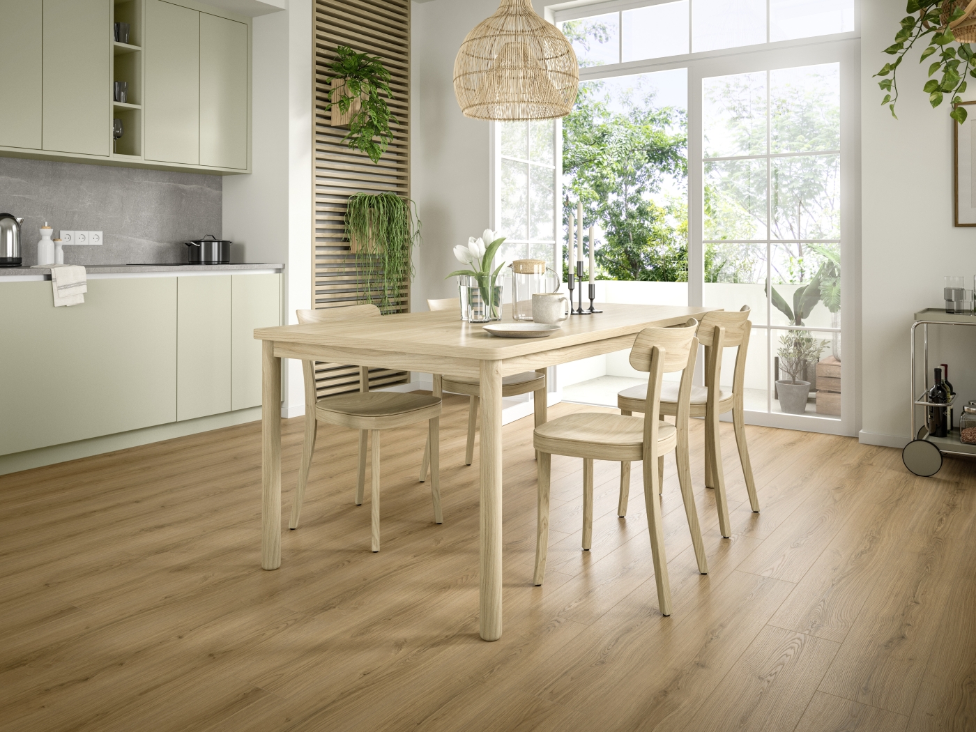 Laminátová podlaha Egger NatureSense Aqua Classic 33 Dub Padua medový EL2172
