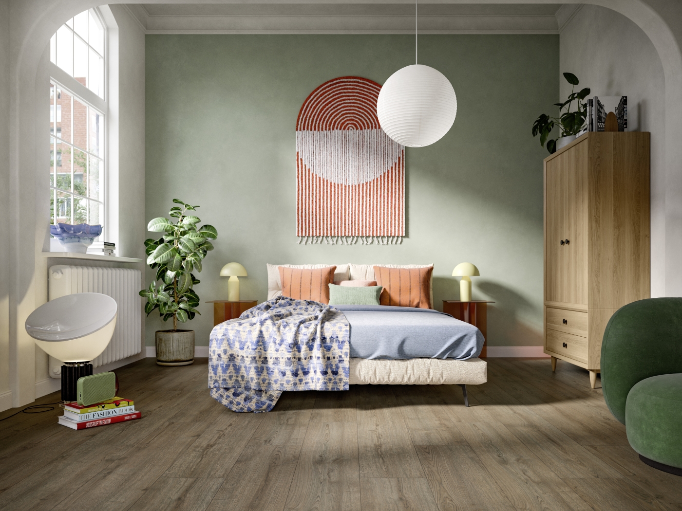 Laminátová podlaha Egger NatureSense Aqua Classic 33 Dub Turin tmavý EL2192