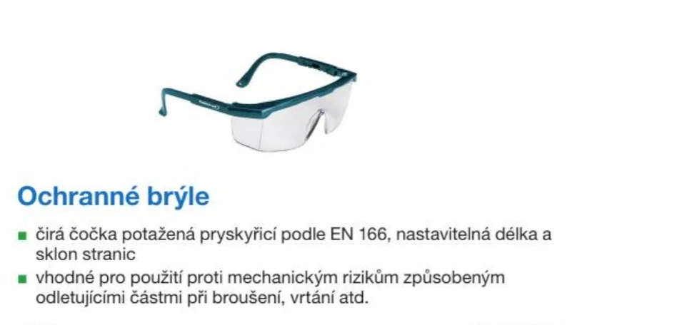 Ochranné brýle