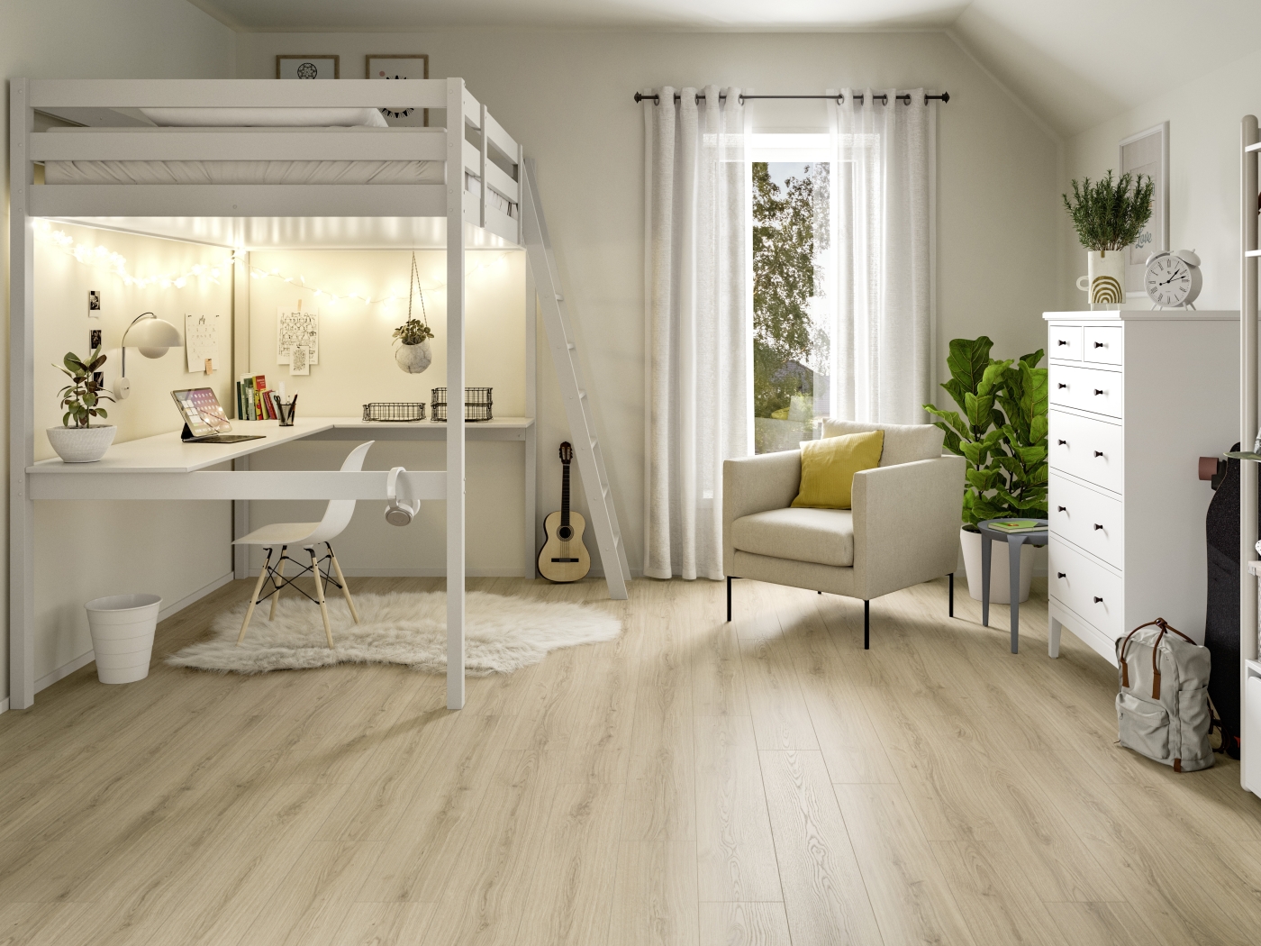 Laminátová podlaha Egger NatureSense Aqua Classic 33 Dub Padua přírodní EL2171