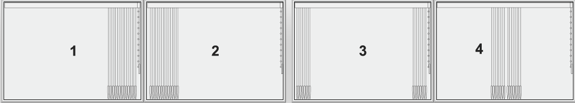 Ovládací mechanismus na typ 1-4