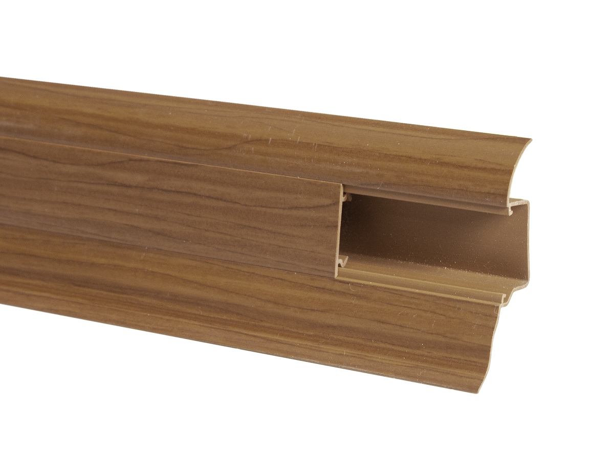 Soklová lišta pro kabely Döllken SLK 50 W472 Pekan Granit – 25 × 50 mm