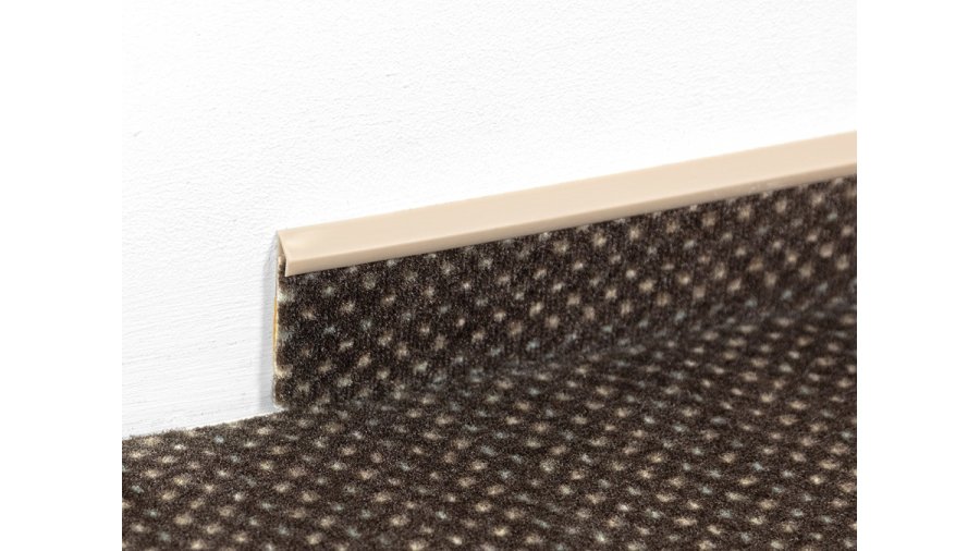 Kobercová soklová lišta – Béžová 313, 52 × 13 × 2500 mm