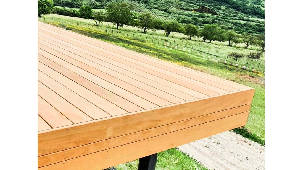 Terasové prkno Garapa 21 x 145 hladké oboustranné
