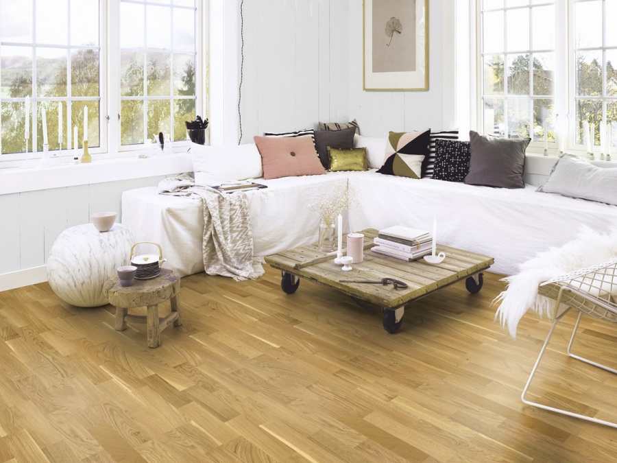 Dřevěná podlaha třívrstvá Boen Designwood Dub Finale lak