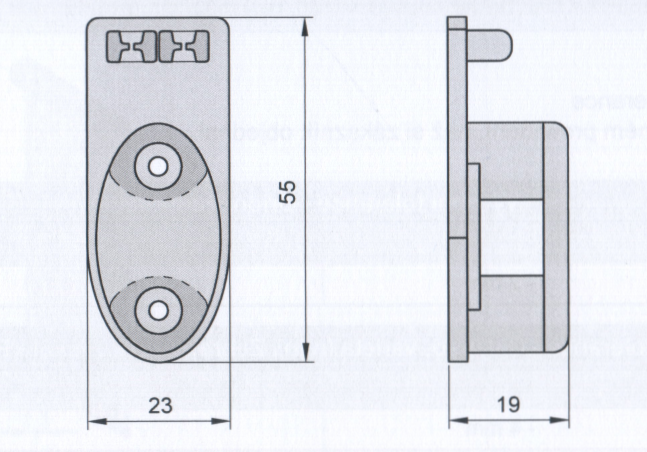 Úchyt řetízku žaluzie bezpečnostní 
