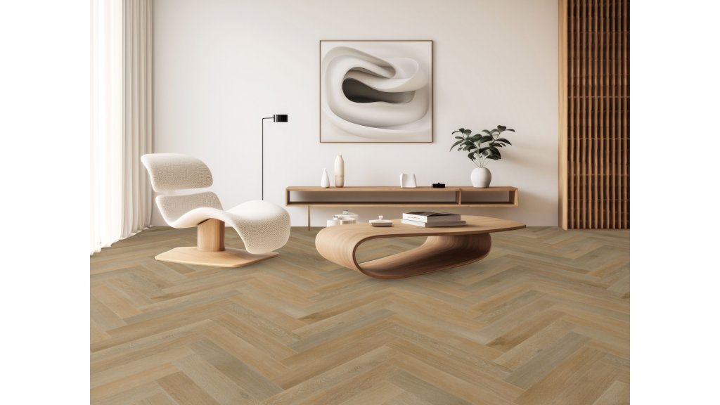 Vinylová podlaha lepená Aspecta Contours Herringbone GD55 Albano