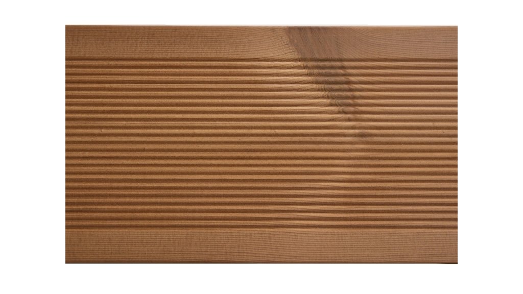 Terasové prkno Borovice Thermo jemná drážka 26 × 140 × 3600 mm