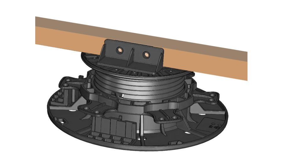 Rektifikační terč pro terasy AP 110–202 mm – Real DECK