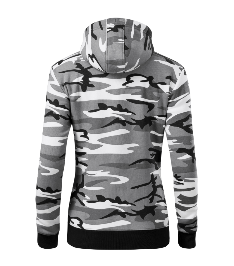 Mikina dámská Camo Zipper