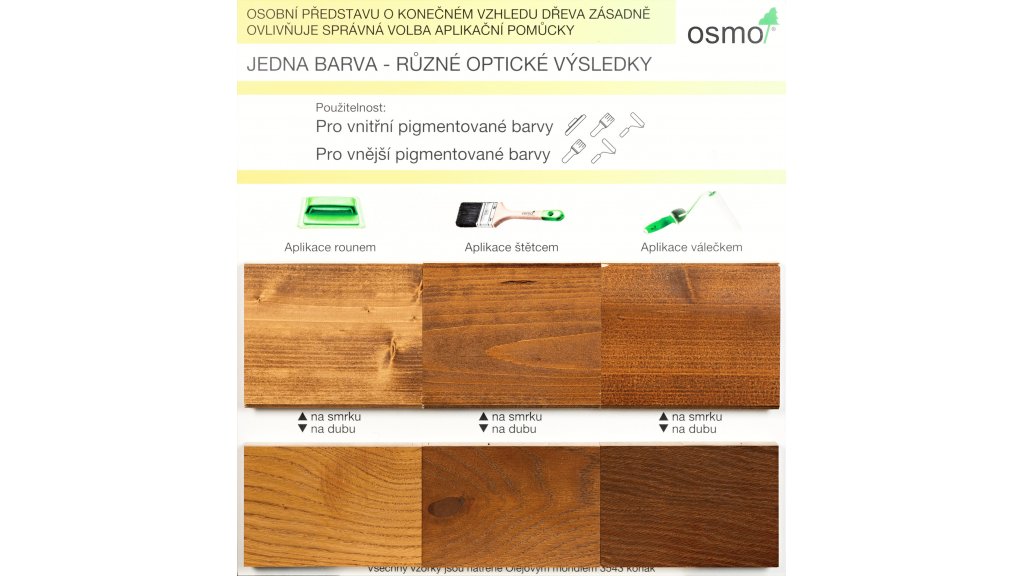 OSMO 706 Dub olejová lazura polomat 0,75 l